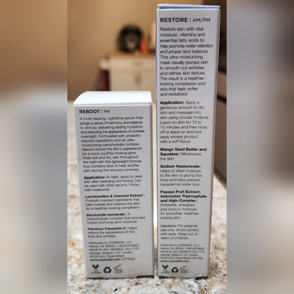 COSMEDIX Reboot & Restore Mask Hydration Skincare Bundle - Picture 2 of 5